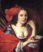 HELST, Bartholomeus van der Anna du Pire as Granida dh USA oil painting artist